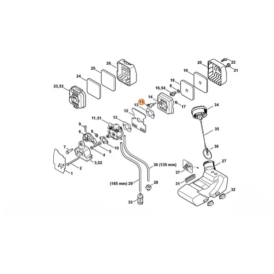 STIHL  Dźwignia 4137 141 3700